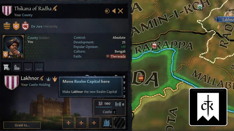 Read more about the article Crusader Kings 3 – How to Move Capital