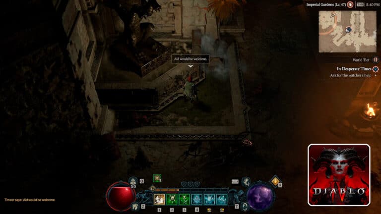 Read more about the article Diablo 4 – In Desperate Times Quest: How to Ask For Help