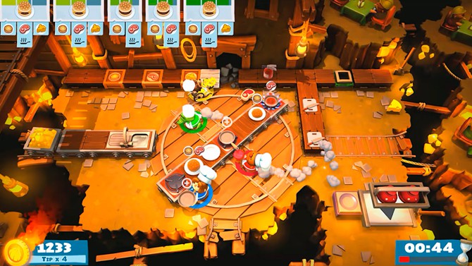 Overcooked 2 Nintendo Switch Gameplay