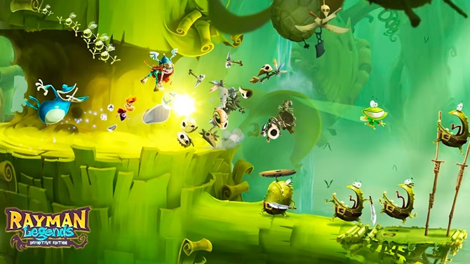 Rayman Legends Definitive Edition Nintendo Switch Gameplay