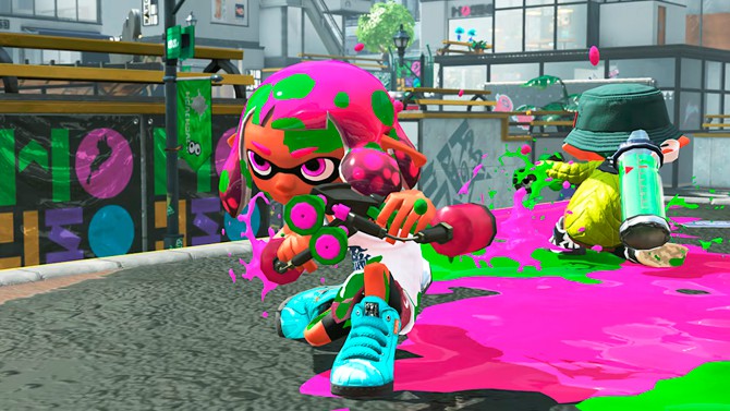 Splatoon 2 Nintendo Switch Gameplay