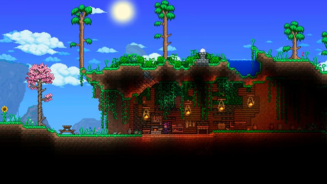 Terraria Nintendo Switch Gameplay