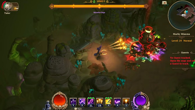 Torchlight III Nintendo Switch Gameplay