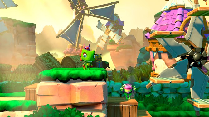 Yooka-Laylee and the Impossible Lair Nintendo Switch Gameplay