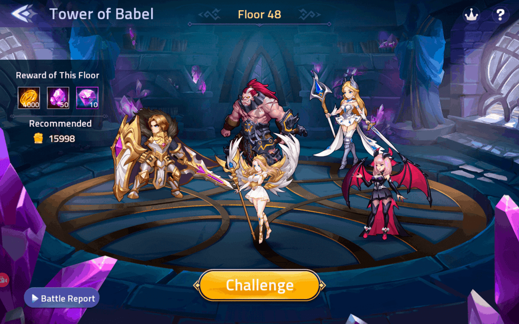 Doing Tower of Babel Mobile Legends Adventure