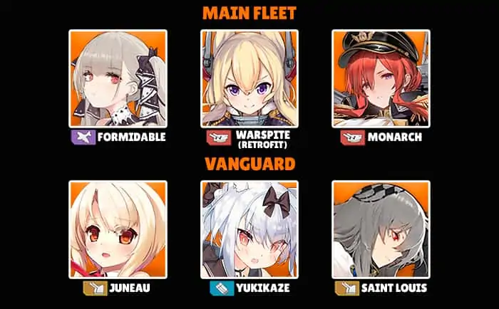 Azur Lane best fleet example whitecrow720