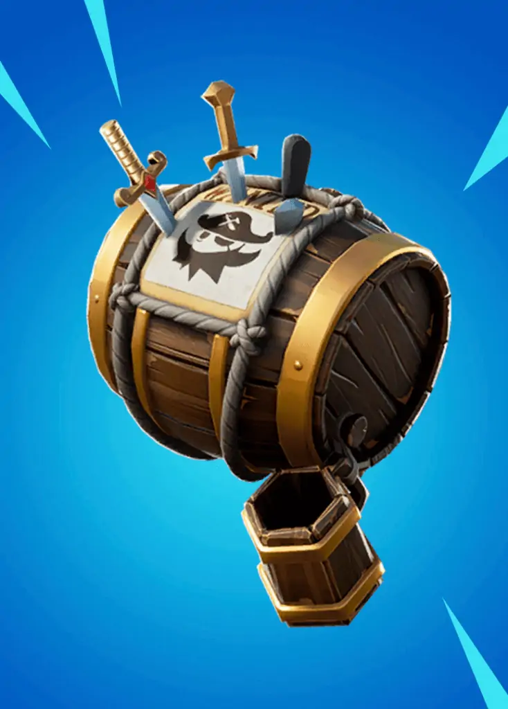 Barrel & Booty back bling Fortnite season 8