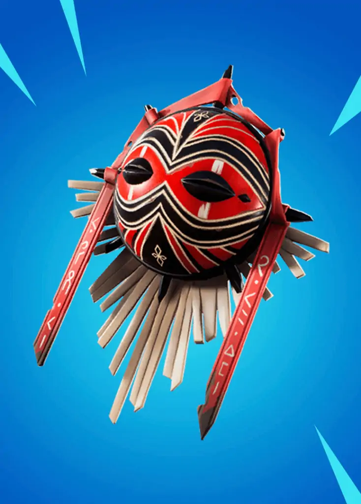 Battle Mask back bling Fortnite season 8