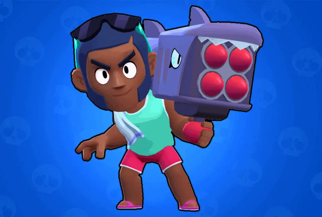 Brock Beach skin Brawl Stars