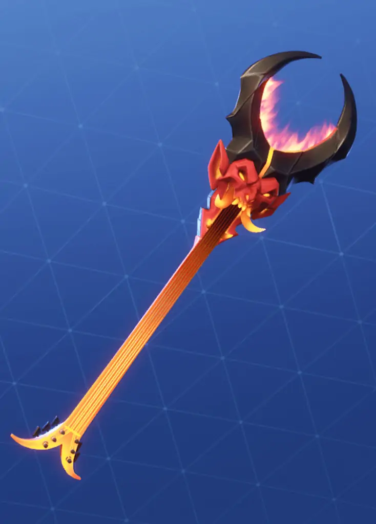 Burning Axe pickaxe Fortnite season 8