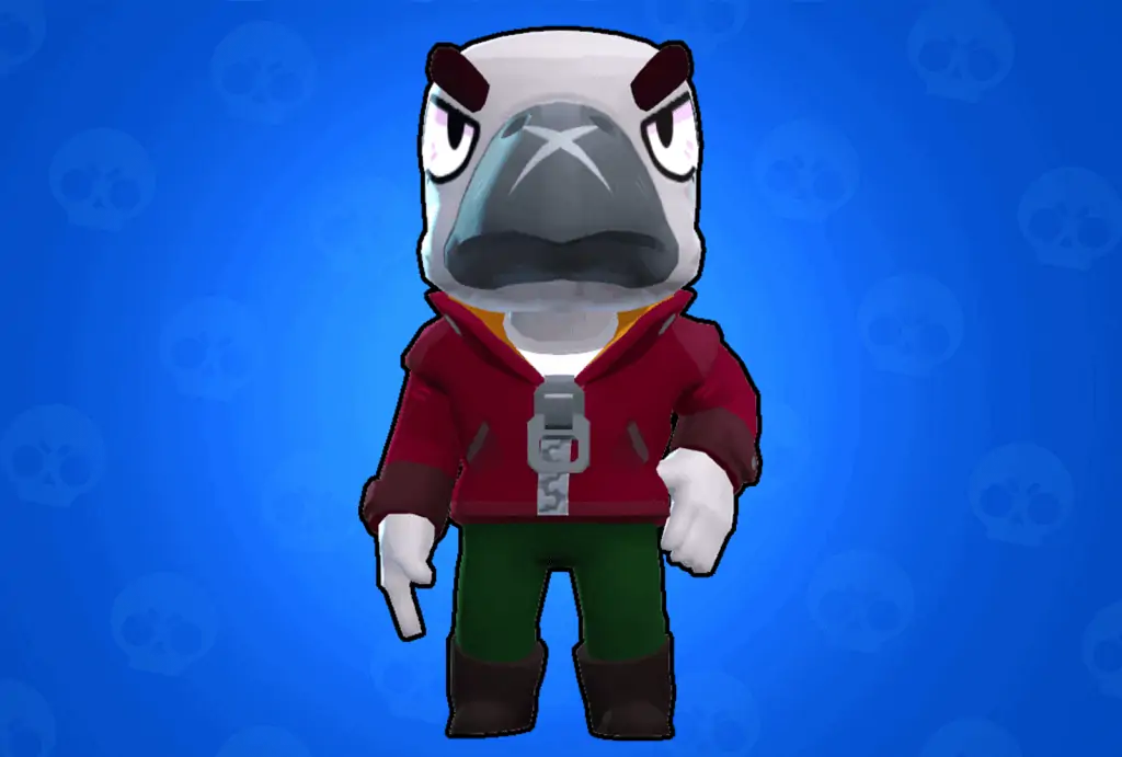 Crow White skin Brawl Stars