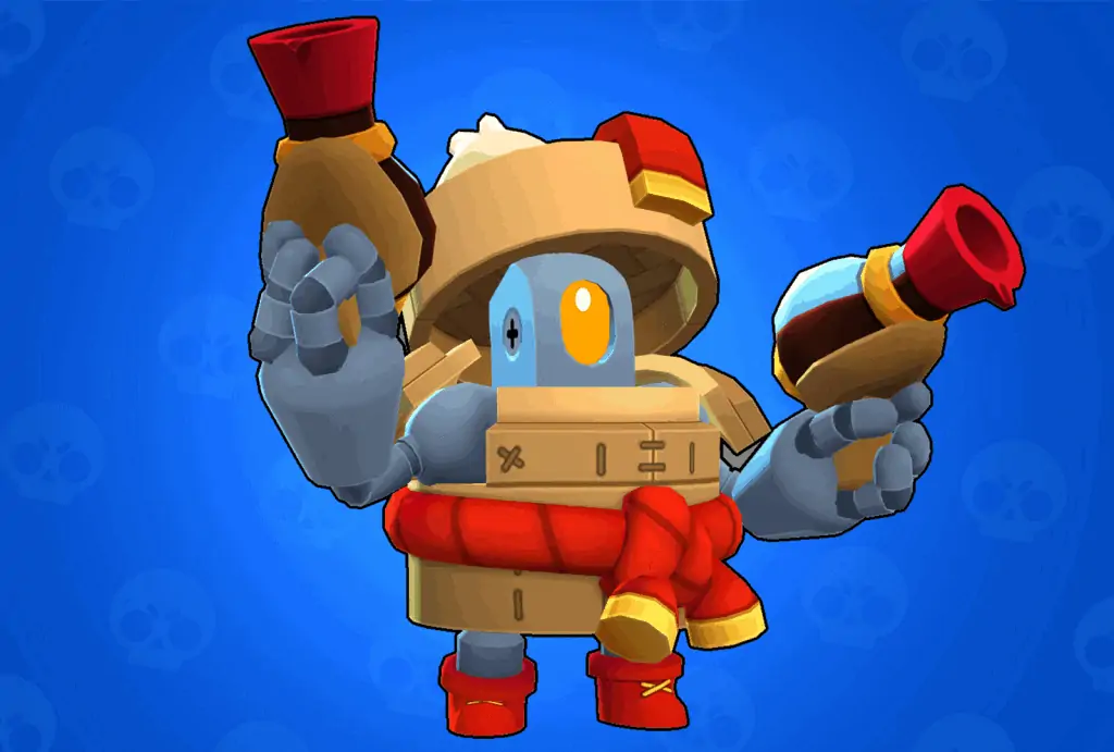 Darryl Dumpling skin Brawl Stars