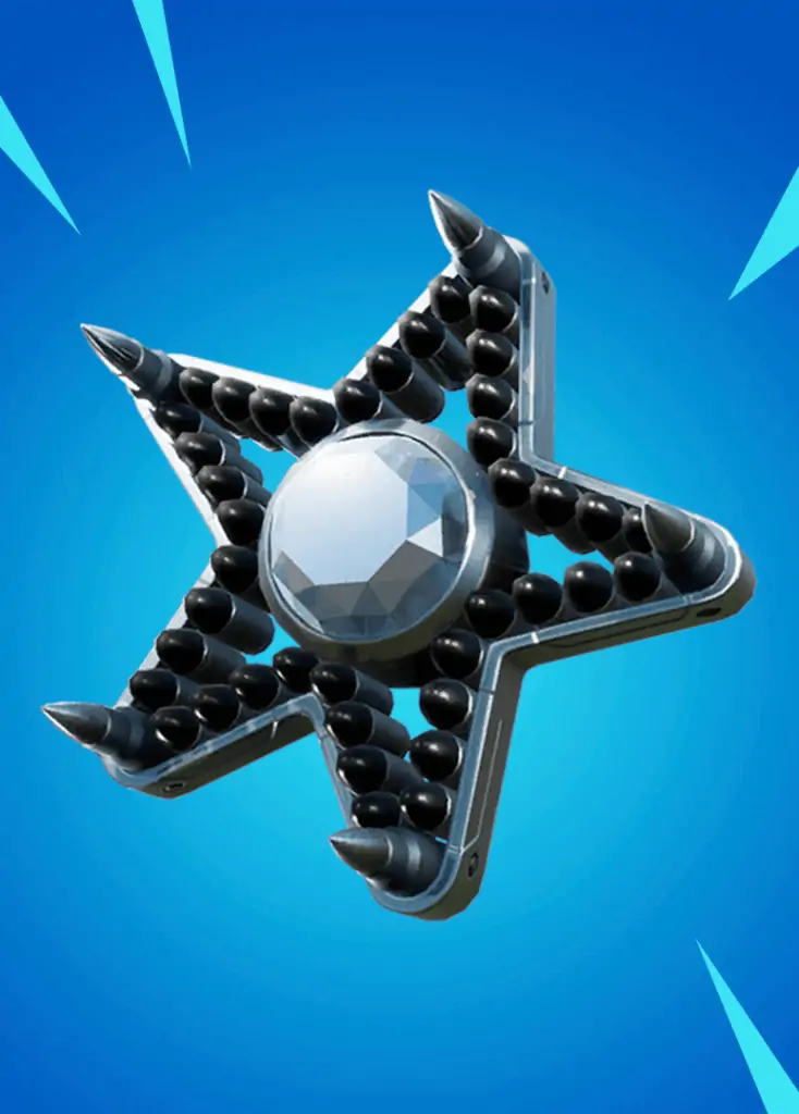 Diamond Star back bling Fortnite season 8