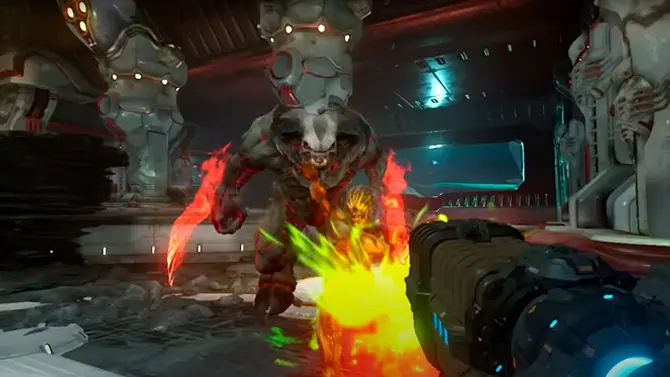 DOOM Eternal Nintendo Switch Gameplay