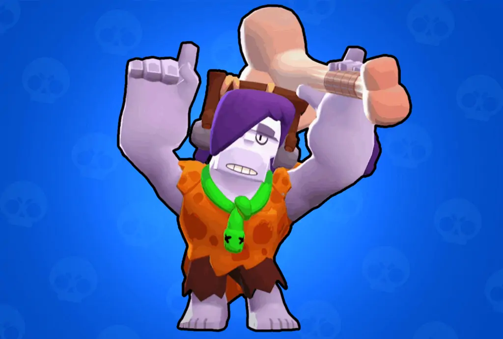 Frank Caveman skin Brawl Stars