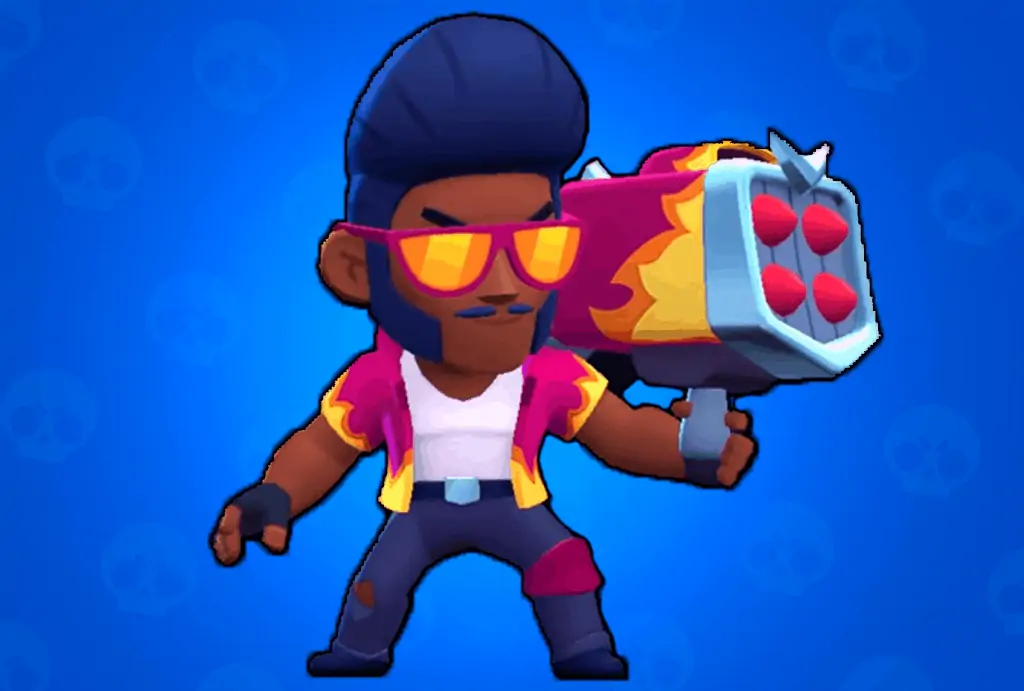 Hardrock Brock skin Brawl Stars