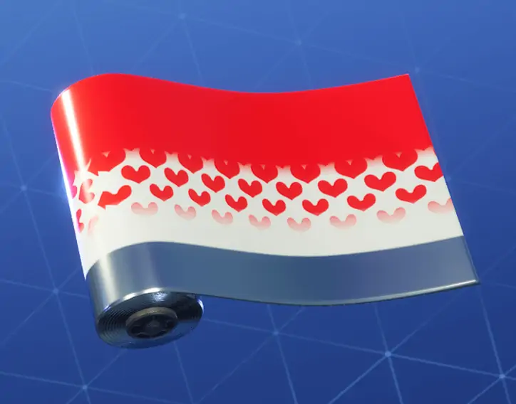 Hearts Wild Card weapon wrap Fortnite season 8