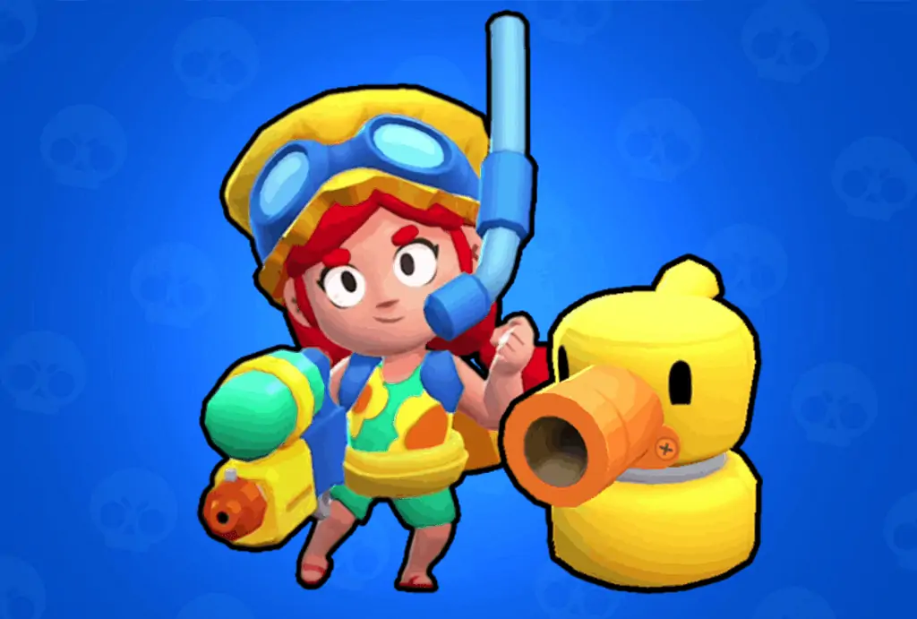 Jessie Summer skin Brawl Stars