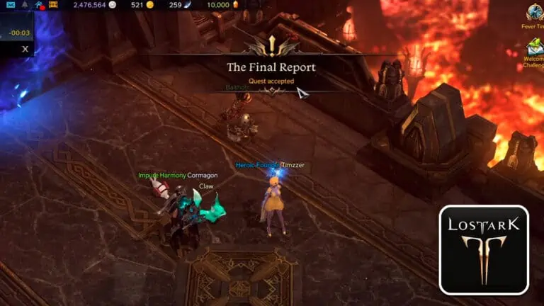 Read more about the article Lost Ark – Where Do You Get the Quest ‘The Final Report’?