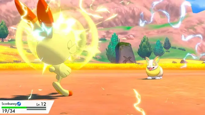 Pokémon Sword Nintendo Switch Gameplay