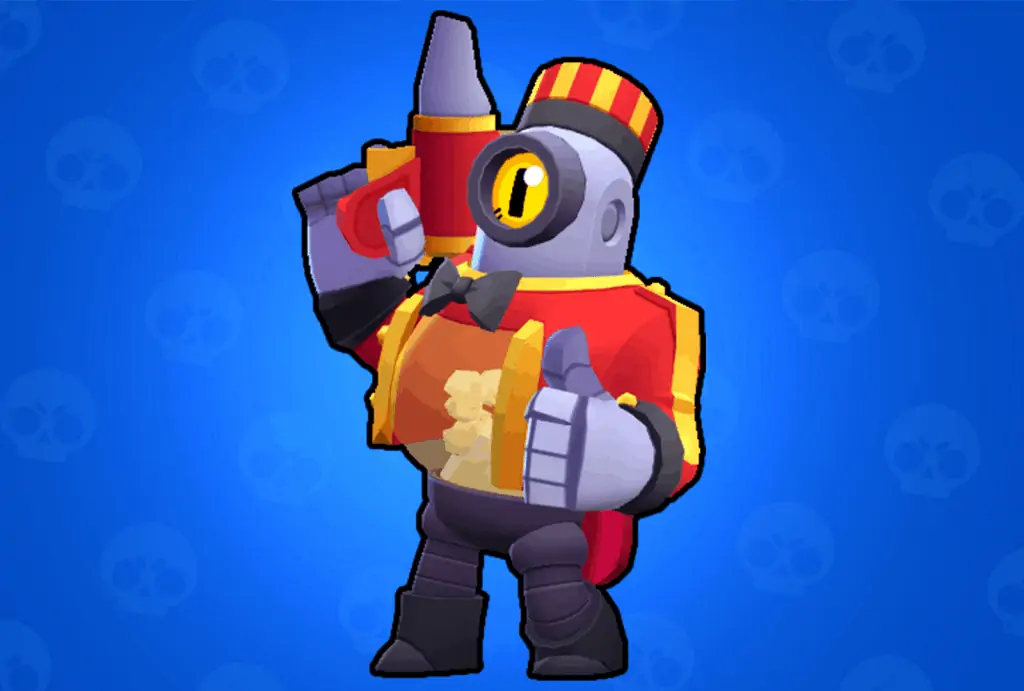 Rico Popcorn skin Brawl Stars