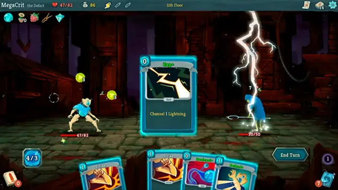 Slay the Spire Nintendo Switch Gameplay