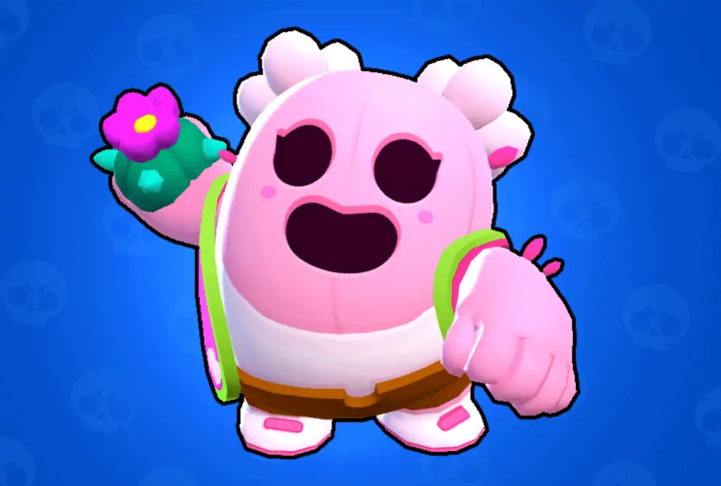 Spike Sakura skin Brawl Stars