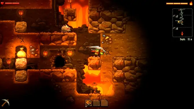 SteamWorld Dig Nintendo Switch Gameplay