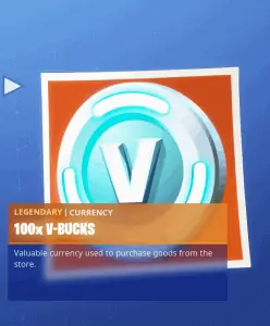 Tier 11 100 V-Bucks