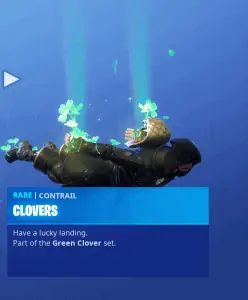 Tier 21 Clovers contrail