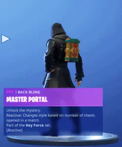 Tier 22 Master Portal back bling