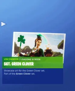 Tier 22 SGT Green Glover loading screen