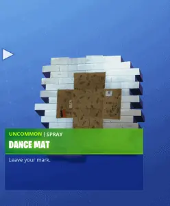 Tier 26 Dance Mat spray