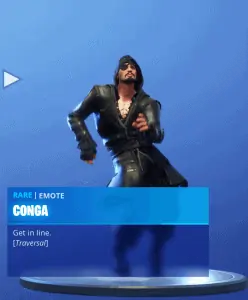 Tier 31 Conga emote