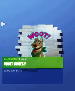 Tier 44 Woot Bonesy spray