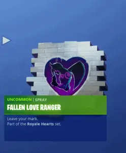 Tier 54 Fallen Love Ranger spray