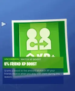 Tier 57 5% friend XP boost