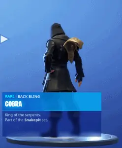 Tier 7 Cobra back bling