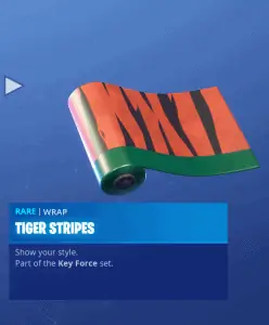 Tier 77 Tiger Stripes wrap