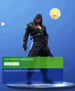 Tier 8 Sunshine emoticon