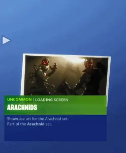 Tier 94 Arachnids loading screen