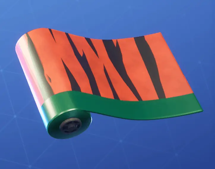 Tiger Stripes weapon wrap Fortnite season 8