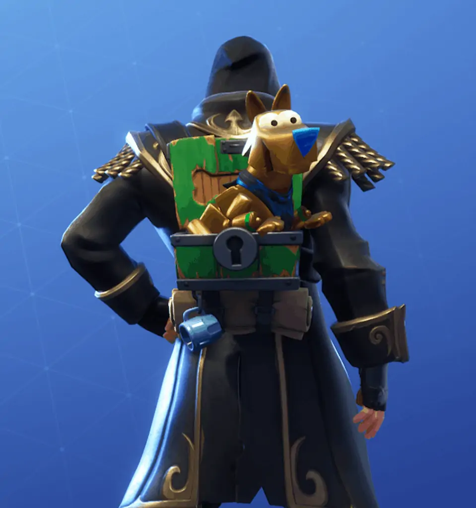 Woodsy Gold style back bling season 8 battle pass Fortnite